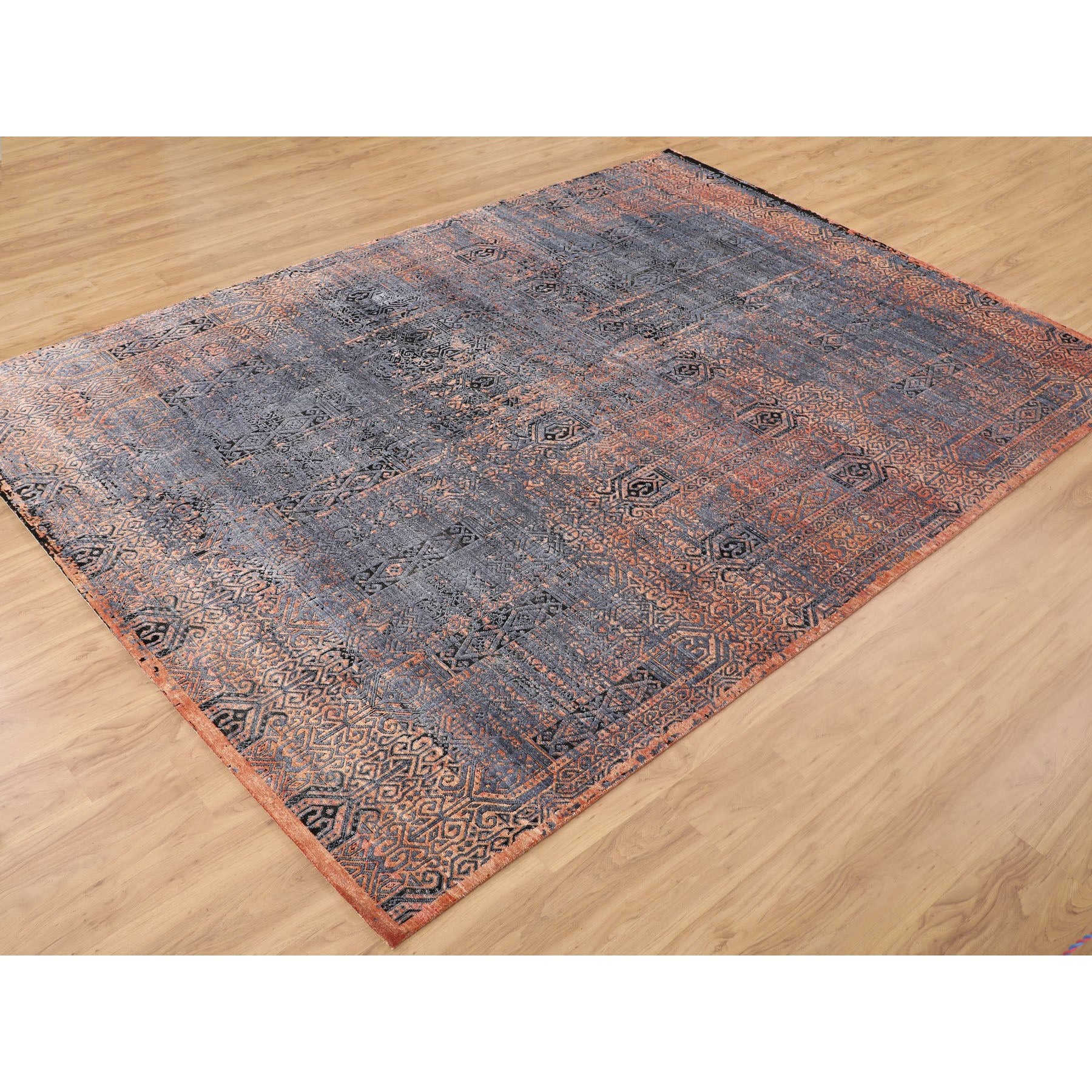 Hand Knotted Modern and Contemporary Area Rug > Design# CCSR58210 > Size: 8'-6" x 12'-1"