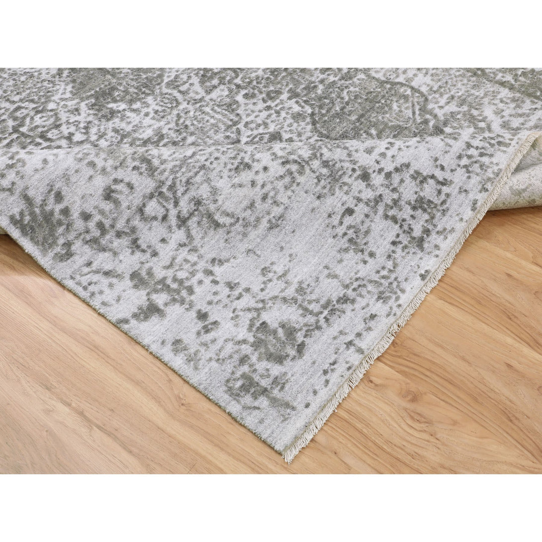 Hand Knotted Transitional Area Rug > Design# CCSR58339 > Size: 6'-0" x 9'-0"