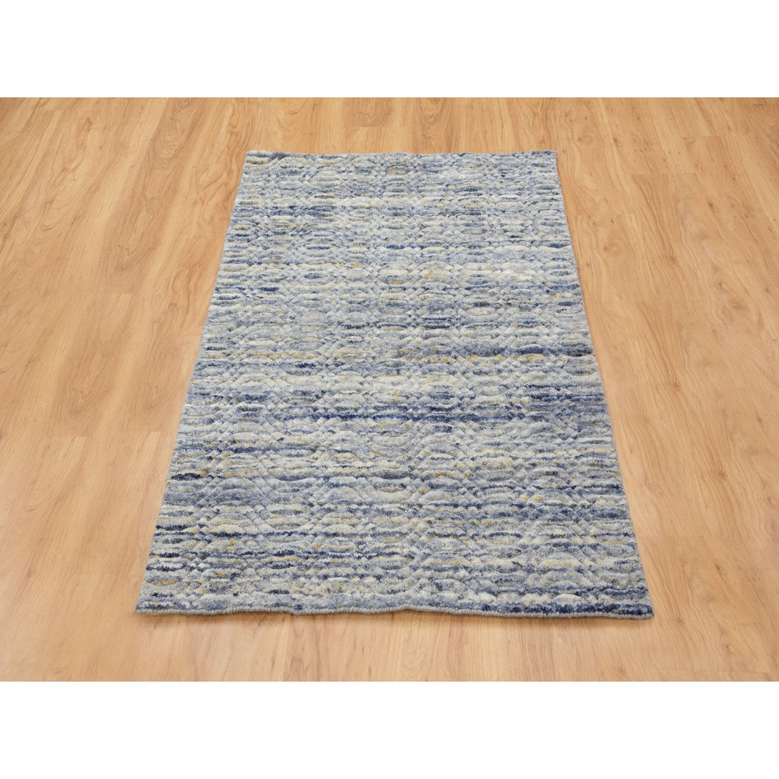Hand Loomed Modern and Contemporary Area Rug > Design# CCSR58395 > Size: 3'-0" x 5'-0"