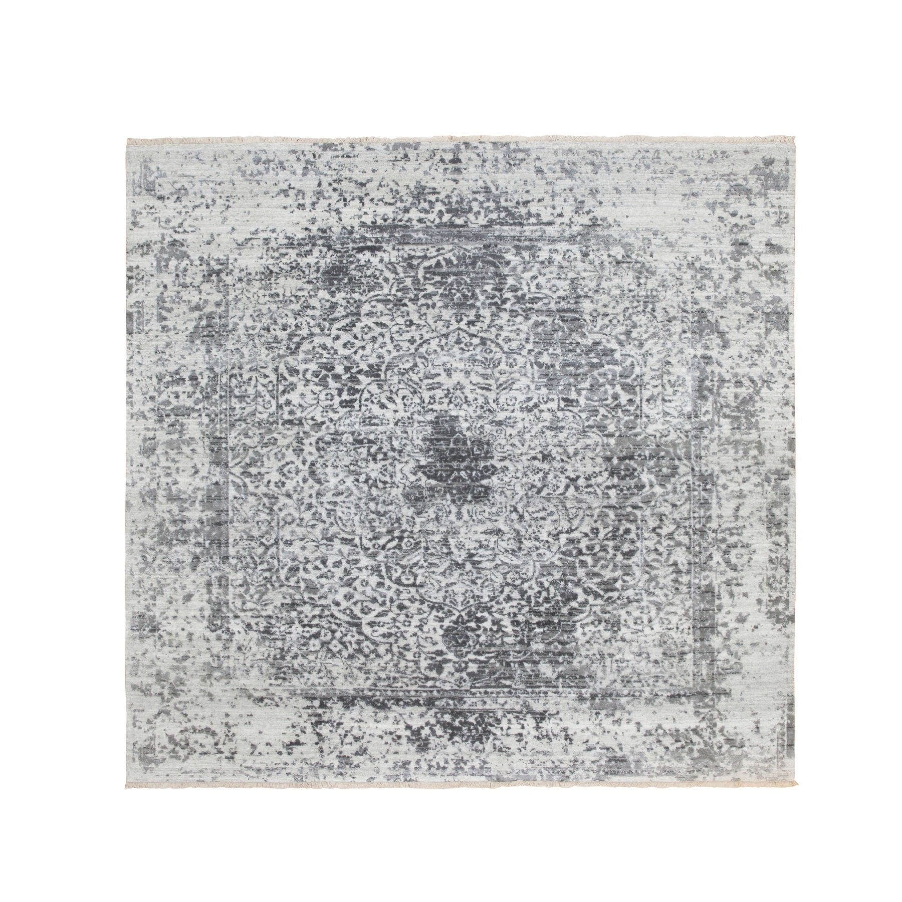 Hand Knotted Transitional Area Rug > Design# CCSR58407 > Size: 6'-2" x 6'-2"