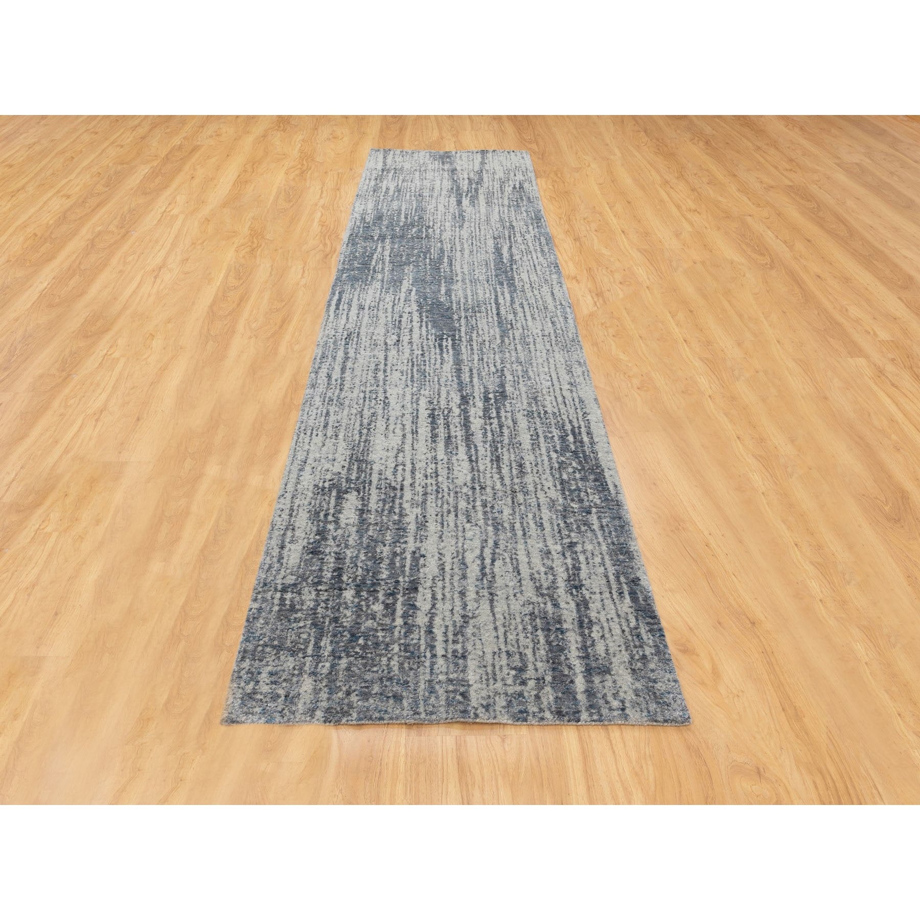 Hand Loomed Modern and Contemporary Runner > Design# CCSR58420 > Size: 2'-6" x 11'-9"