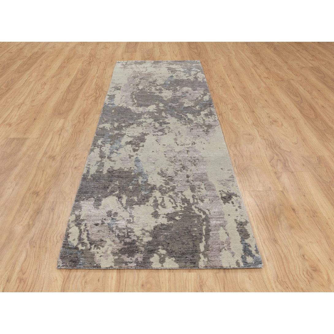 Hand Knotted Modern and Contemporary Runner > Design# CCSR58448 > Size: 2'-8" x 10'-0"