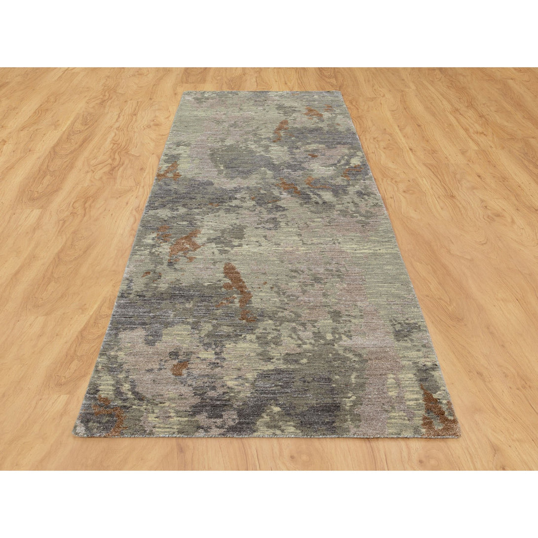 Hand Knotted Modern and Contemporary Runner > Design# CCSR58451 > Size: 2'-6" x 9'-10"