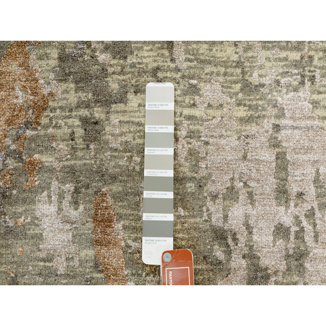 Hand Knotted Modern and Contemporary Runner > Design# CCSR58451 > Size: 2'-6" x 9'-10"