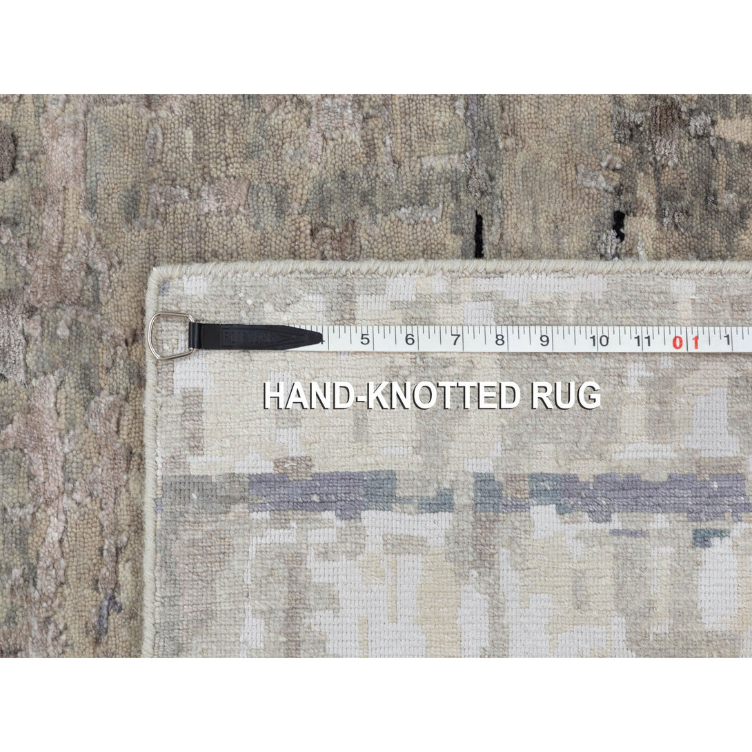 Hand Knotted Modern and Contemporary Area Rug > Design# CCSR58484 > Size: 4'-0" x 6'-0"