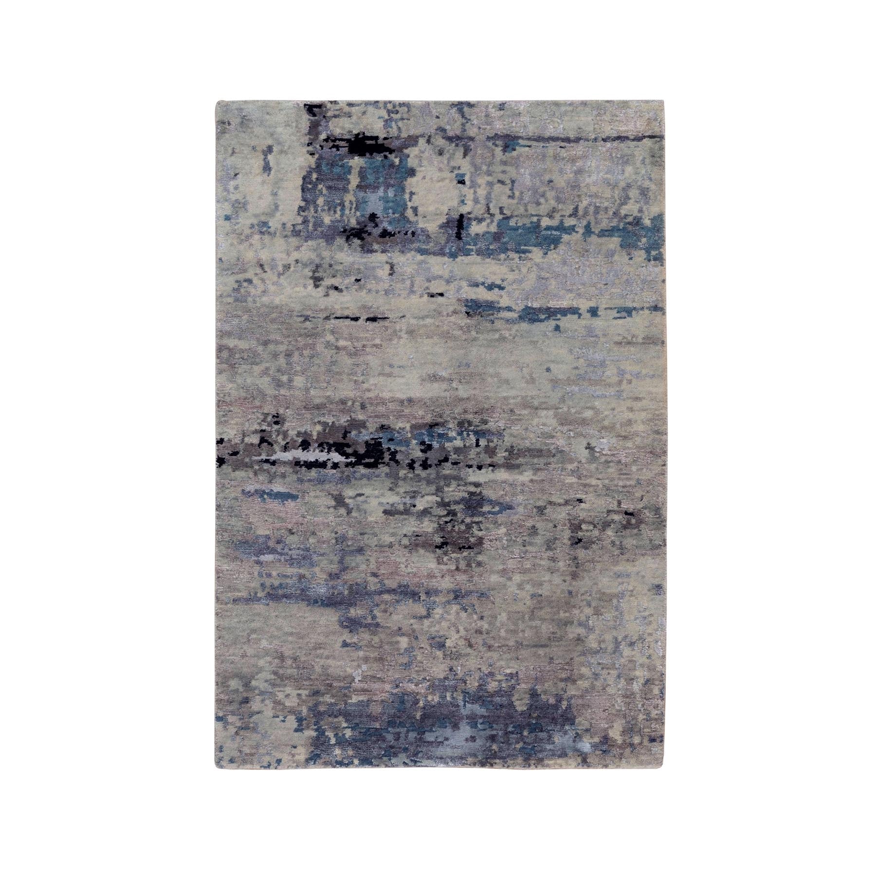 Hand Knotted Modern and Contemporary Area Rug > Design# CCSR58488 > Size: 3'-0" x 5'-1"