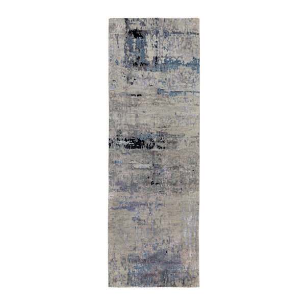 Hand Knotted Modern and Contemporary Runner > Design# CCSR58489 > Size: 2'-5" x 7'-9"