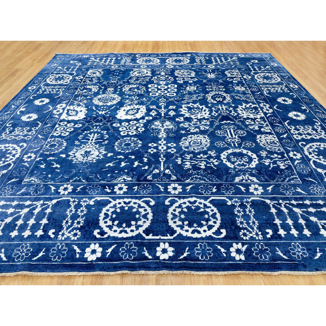 Hand Knotted Transitional Area Rug > Design# CCSR58546 > Size: 12'-2" x 12'-2"
