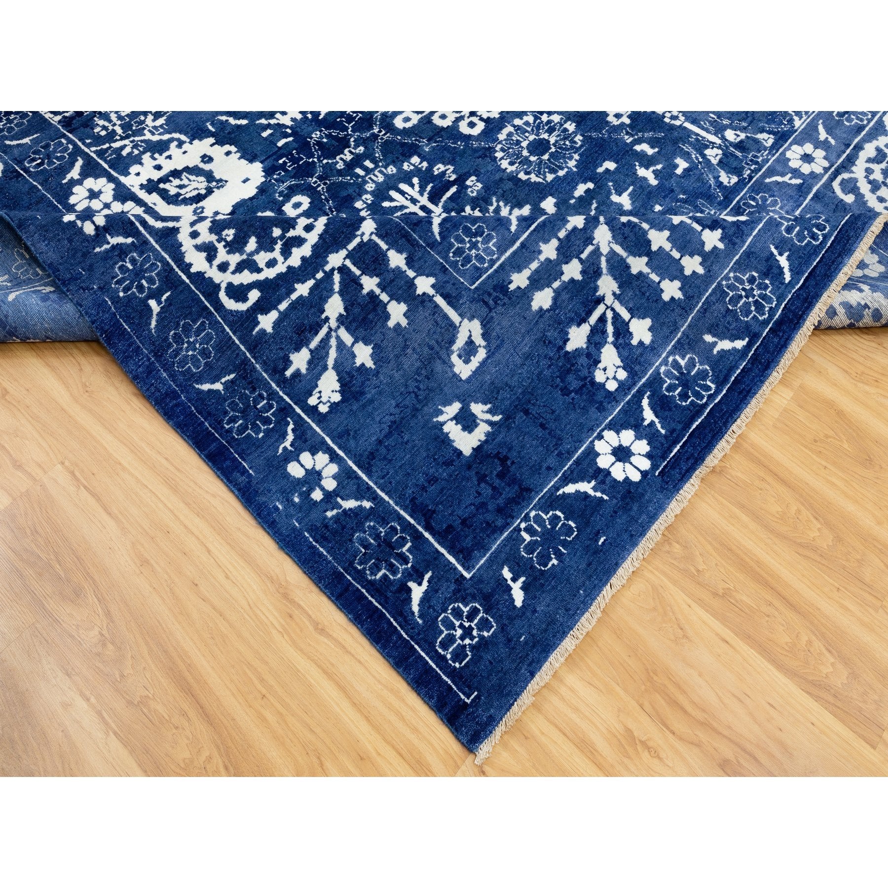 Hand Knotted Transitional Area Rug > Design# CCSR58546 > Size: 12'-2" x 12'-2"