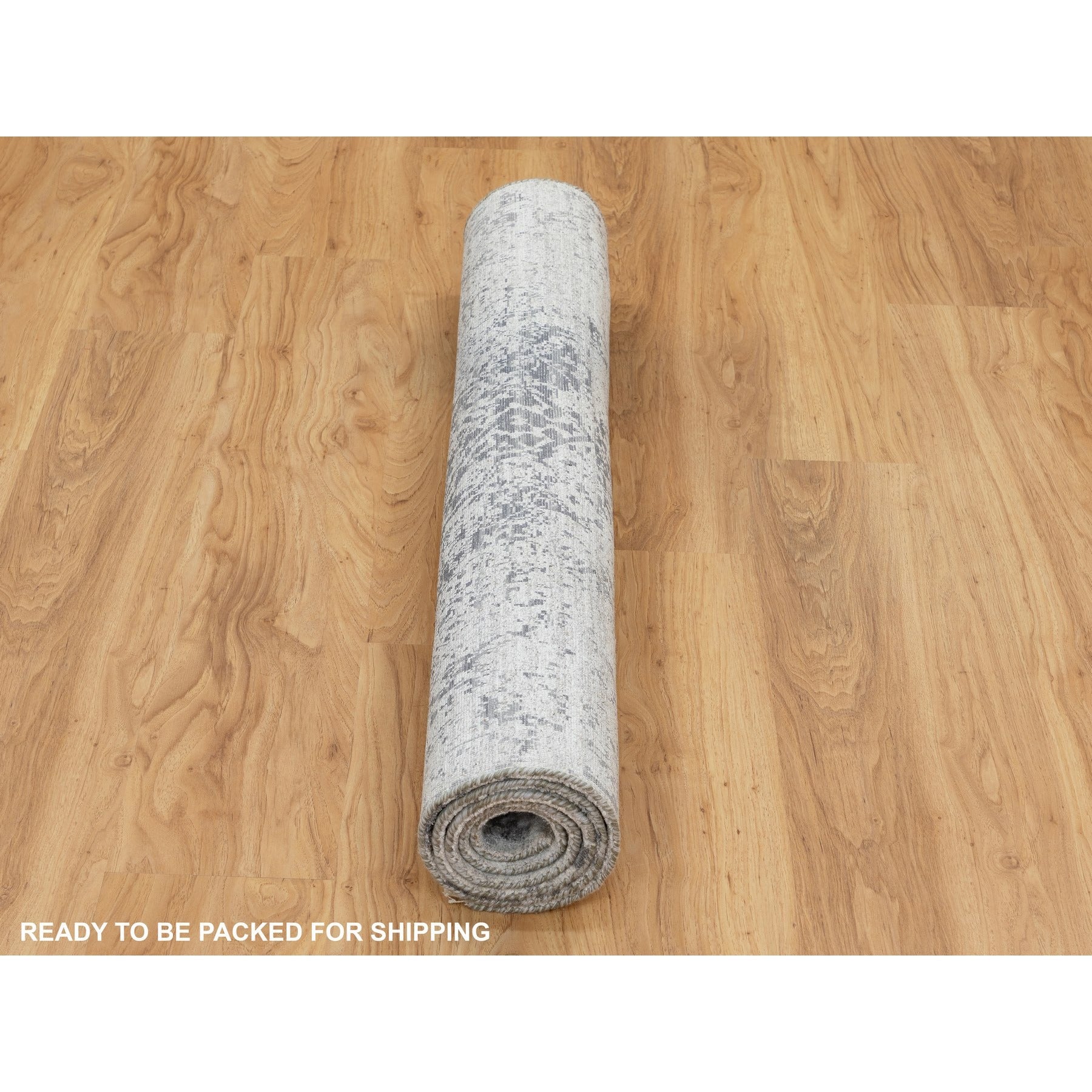 Hand Knotted Transitional Area Rug > Design# CCSR58553 > Size: 4'-1" x 6'-0"