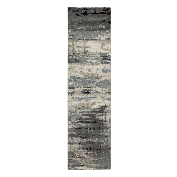 Hand Knotted Modern and Contemporary Runner > Design# CCSR58555 > Size: 2'-8" x 10'-3"