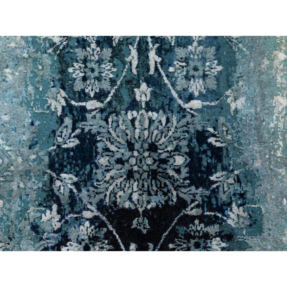 Hand Knotted Transitional Runner > Design# CCSR58557 > Size: 2'-7" x 12'-0"