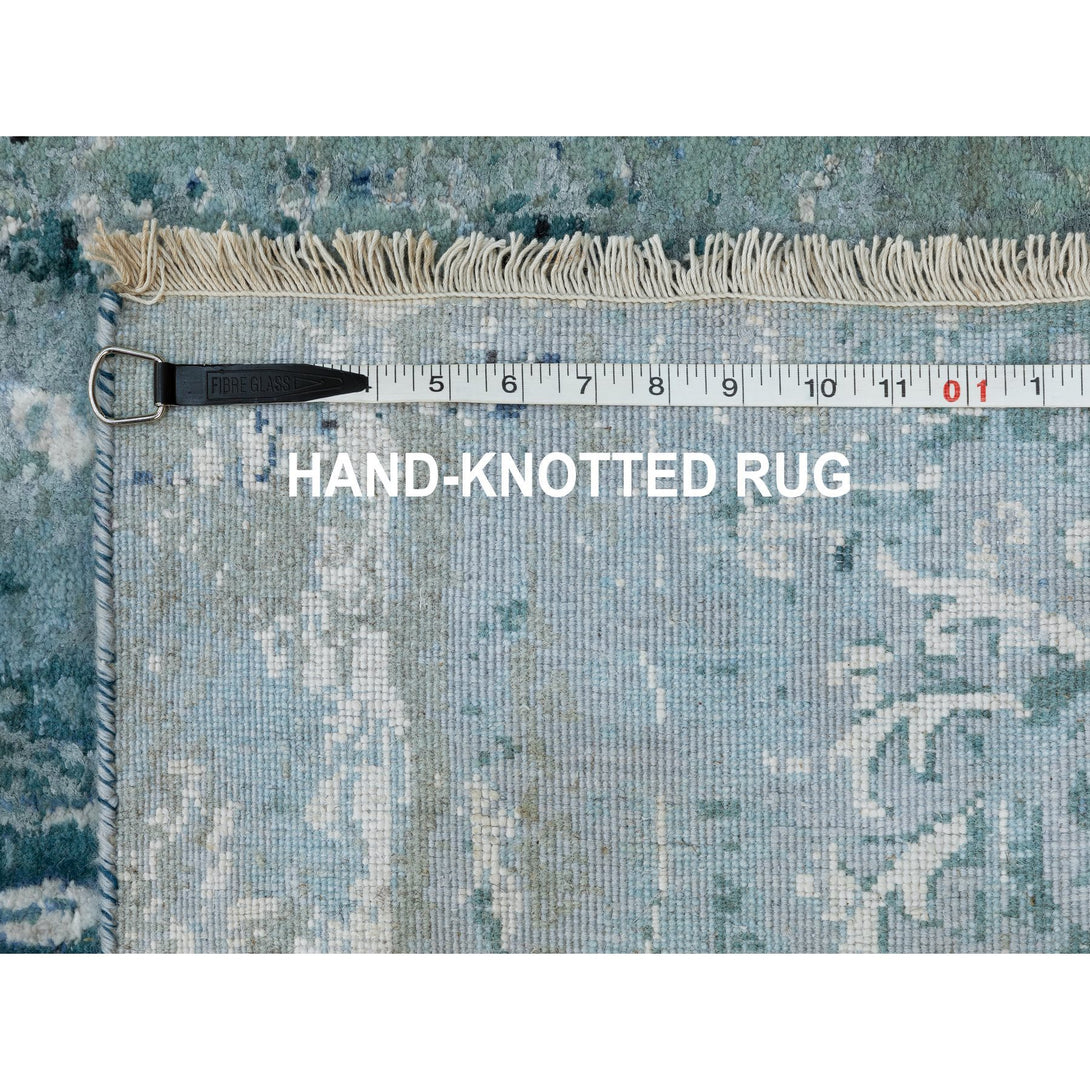 Hand Knotted Transitional Runner > Design# CCSR58557 > Size: 2'-7" x 12'-0"
