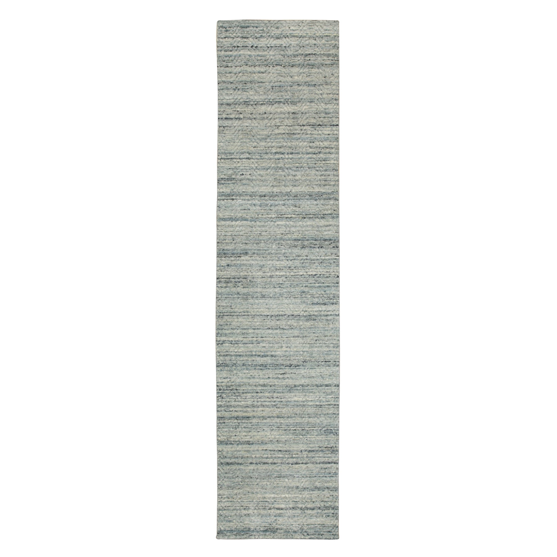 Hand Loomed Modern and Contemporary Runner > Design# CCSR58571 > Size: 2'-6" x 11'-10"