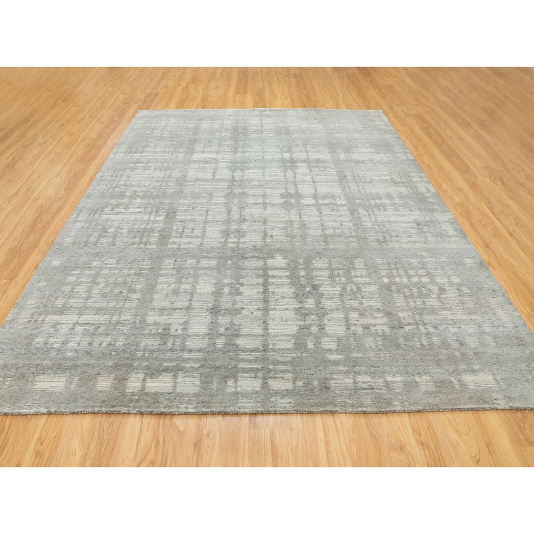 Hand Knotted Modern and Contemporary Area Rug > Design# CCSR58606 > Size: 8'-1" x 10'-3"
