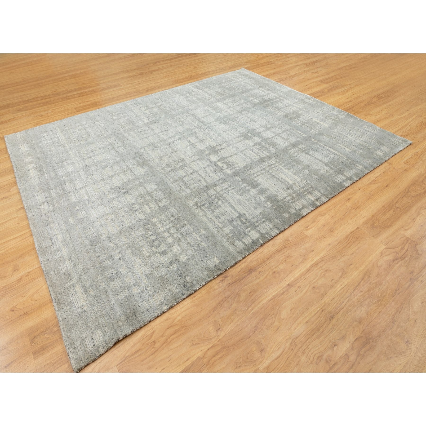 Hand Knotted Modern and Contemporary Area Rug > Design# CCSR58606 > Size: 8'-1" x 10'-3"