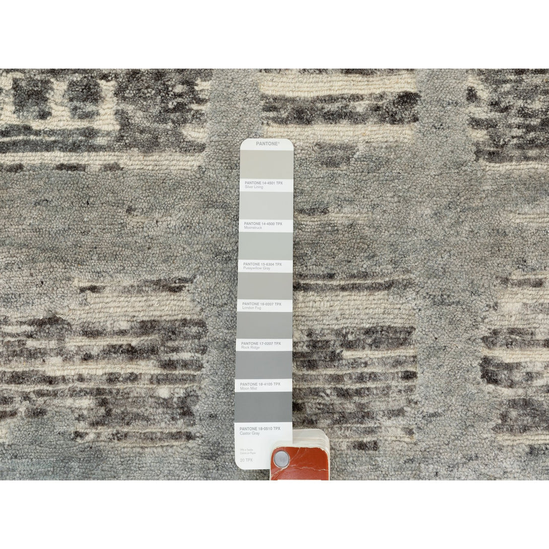 Hand Knotted Modern and Contemporary Area Rug > Design# CCSR58614 > Size: 4'-1" x 6'-2"