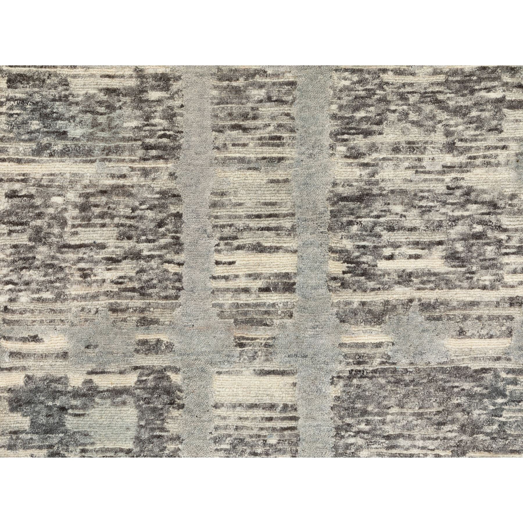 Hand Knotted Modern and Contemporary Area Rug > Design# CCSR58614 > Size: 4'-1" x 6'-2"