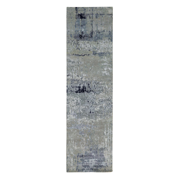 Hand Knotted Modern and Contemporary Runner > Design# CCSR58875 > Size: 2'-8" x 9'-9"
