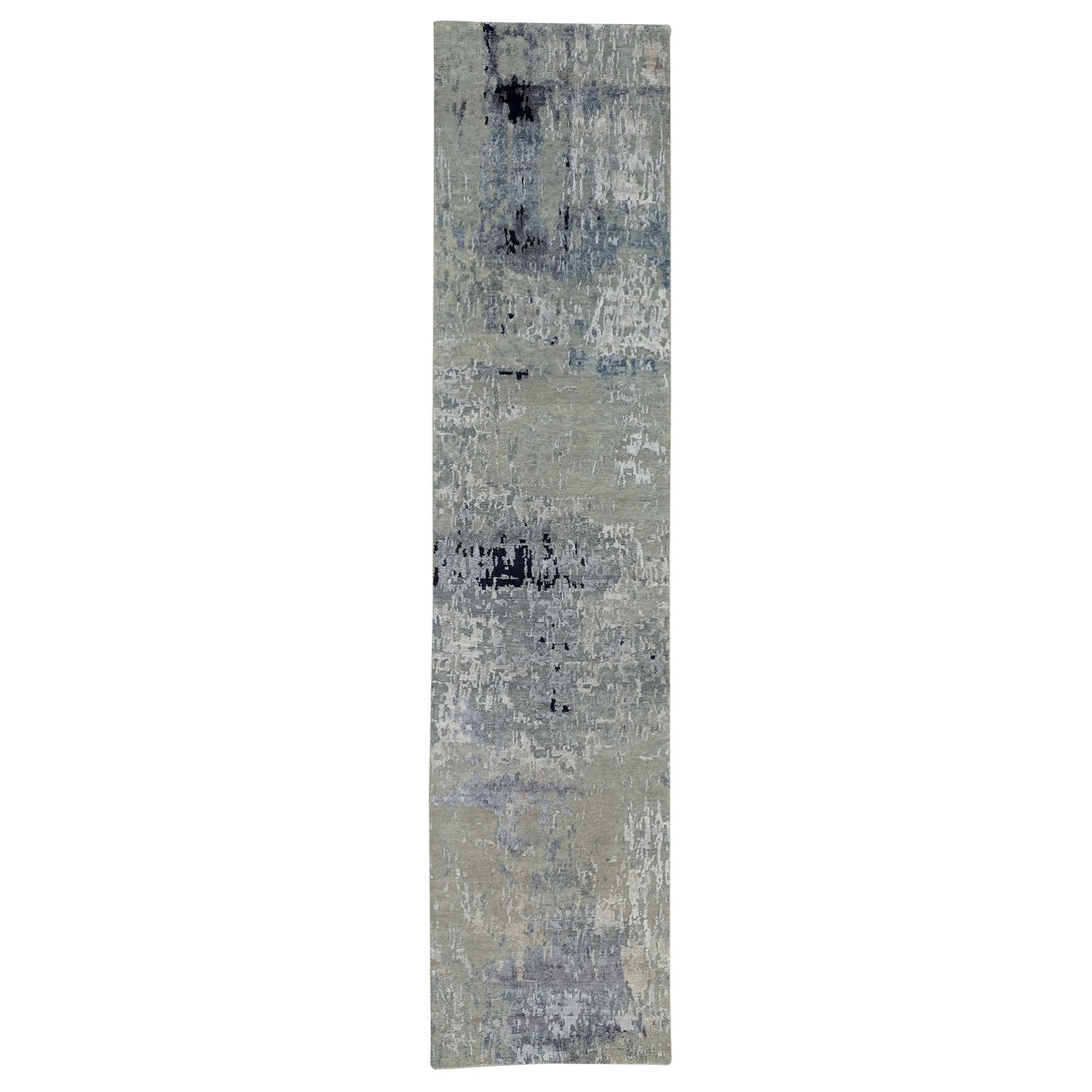Hand Knotted Modern and Contemporary Runner > Design# CCSR58887 > Size: 2'-9" x 12'-0"