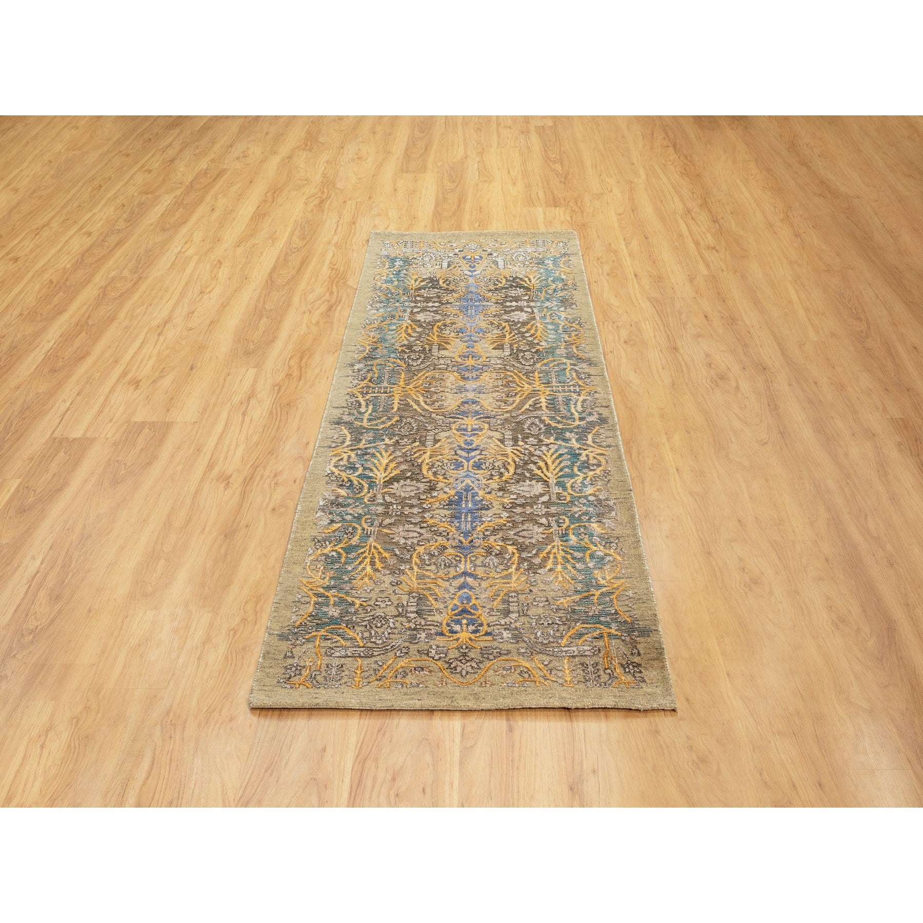 Hand Knotted Transitional Runner > Design# CCSR58947 > Size: 2'-9" x 8'-0"