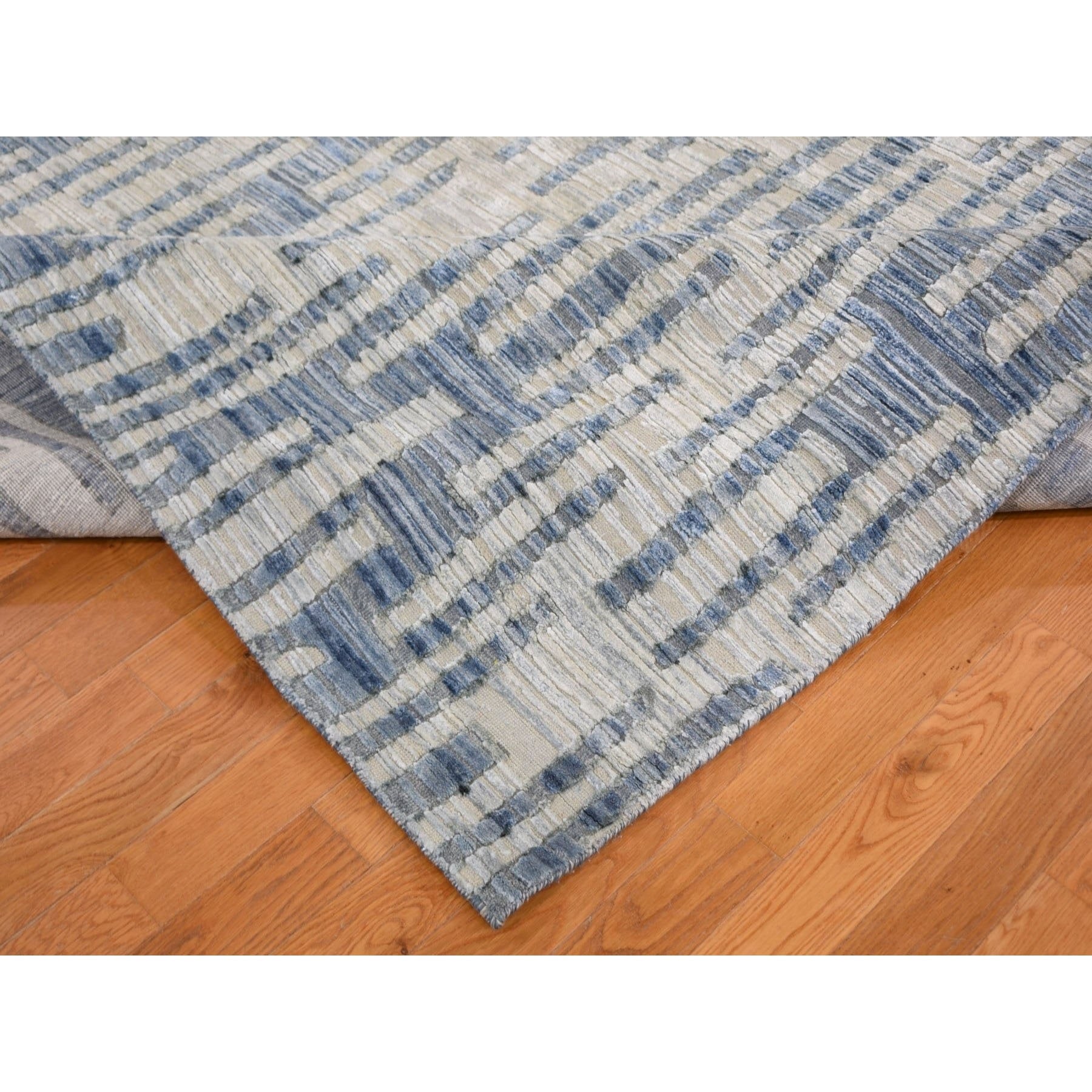 Hand Knotted Modern and Contemporary Area Rug > Design# CCSR59003 > Size: 9'-0" x 12'-0"