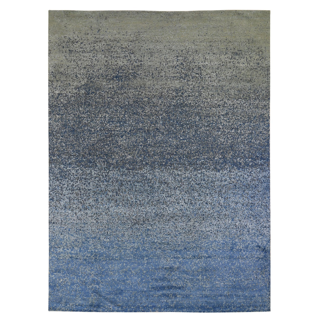 Hand Knotted Modern and Contemporary Area Rug > Design# CCSR59007 > Size: 9'-0" x 12'-0"