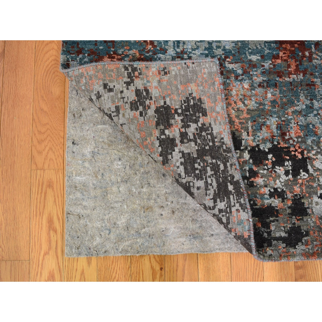 Hand Knotted Modern and Contemporary Area Rug > Design# CCSR59008 > Size: 9'-1" x 12'-1"