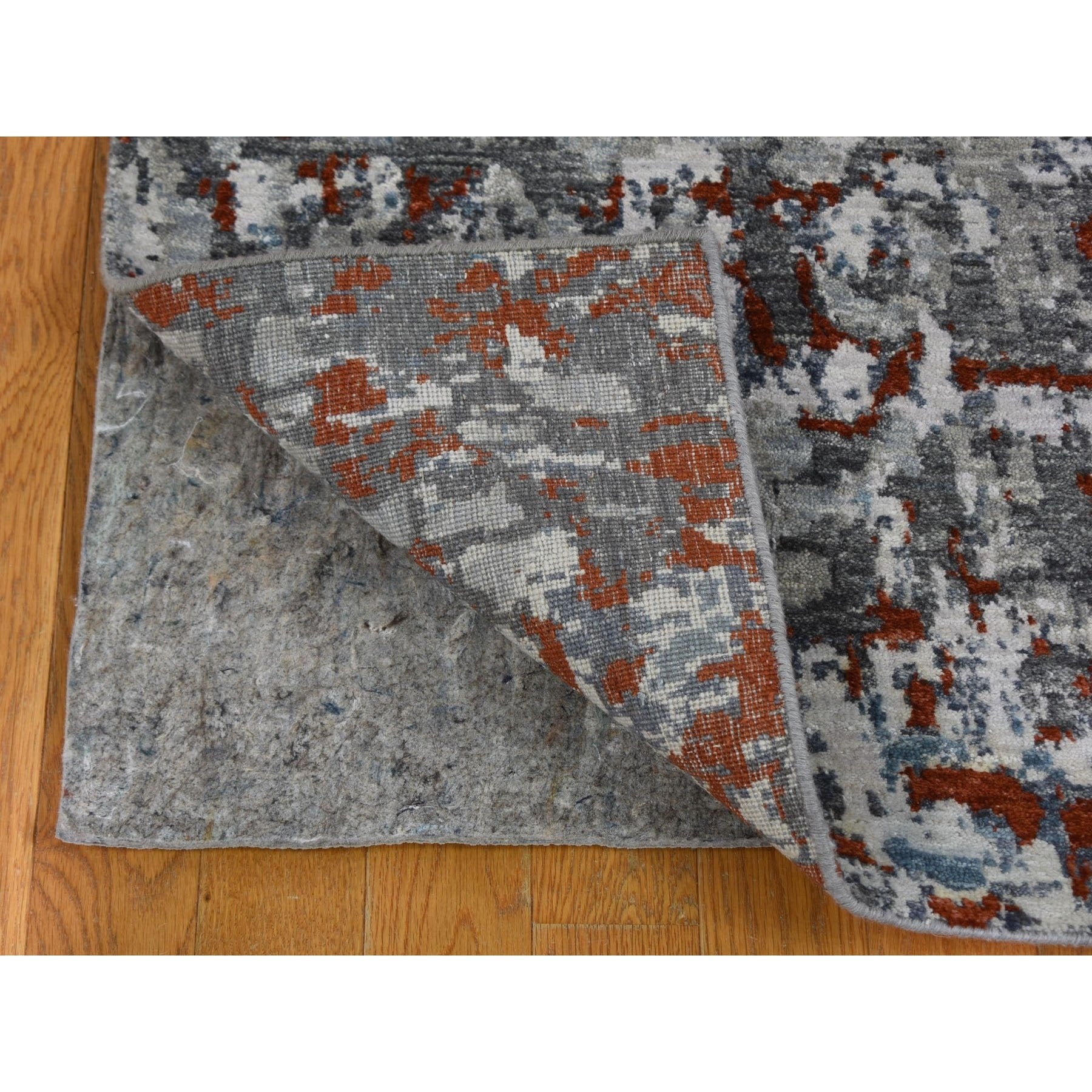 Hand Knotted Modern and Contemporary Runner > Design# CCSR59043 > Size: 2'-5" x 12'-0"