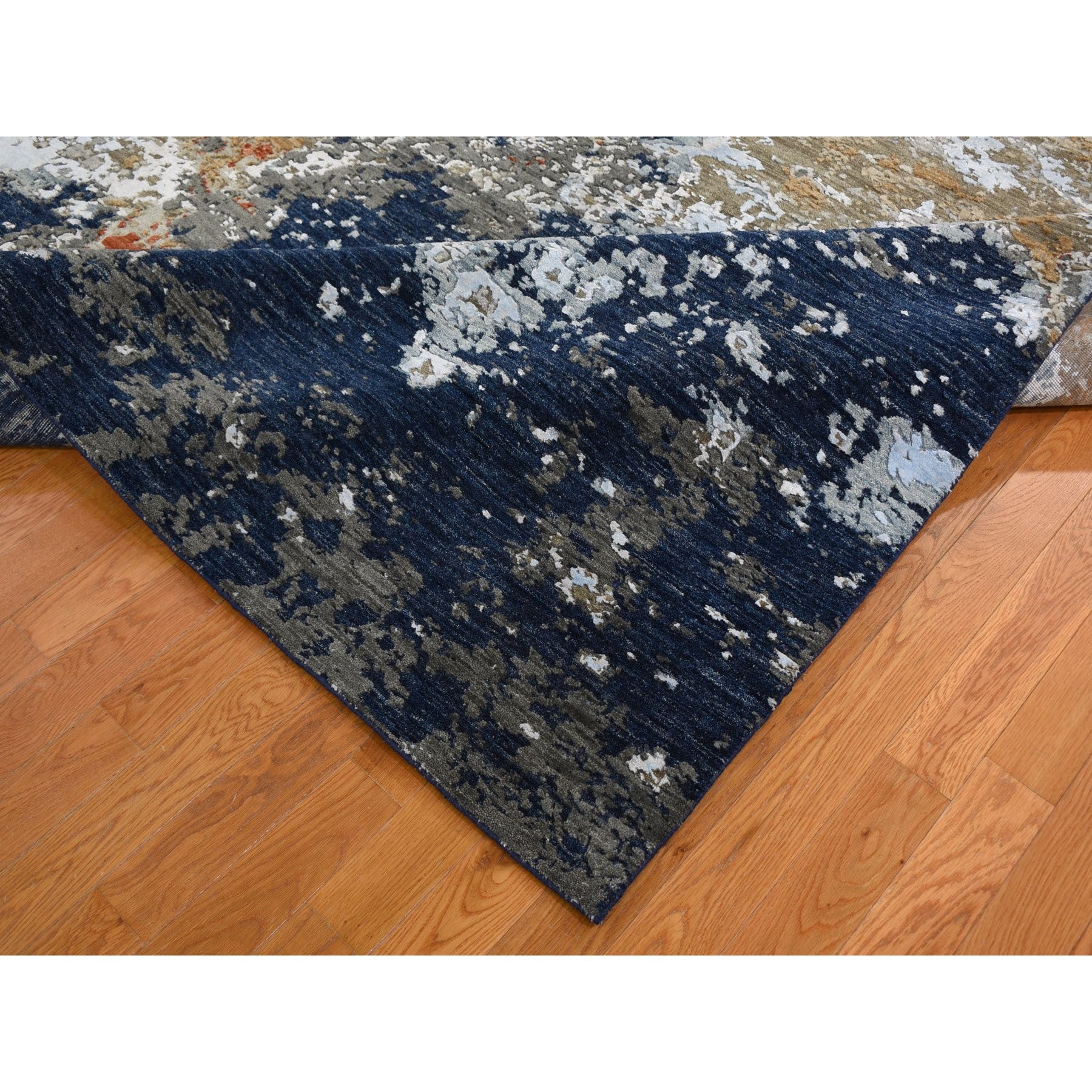 Hand Knotted Modern and Contemporary Area Rug > Design# CCSR59064 > Size: 8'-1" x 10'-2"