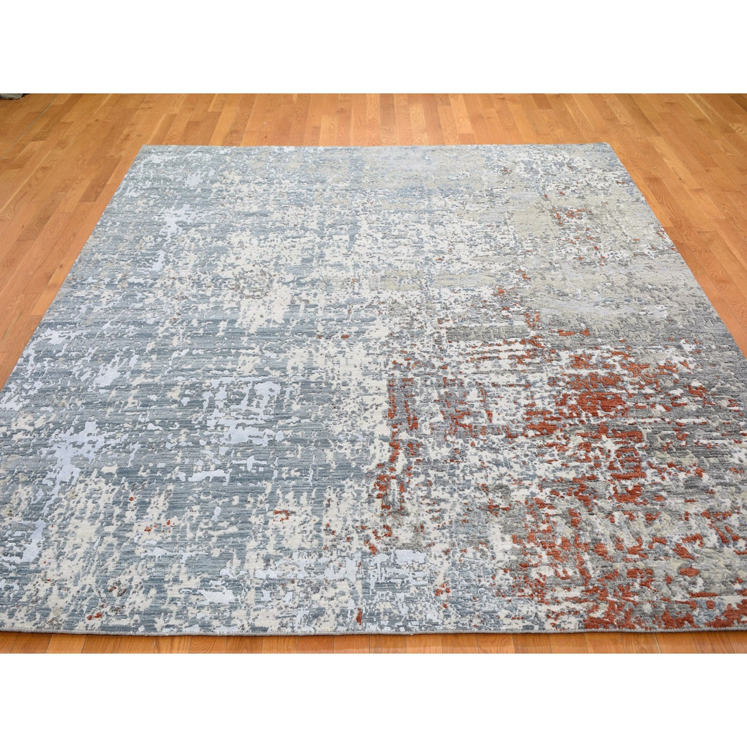 Hand Knotted Modern and Contemporary Area Rug > Design# CCSR59068 > Size: 8'-0" x 10'-1"