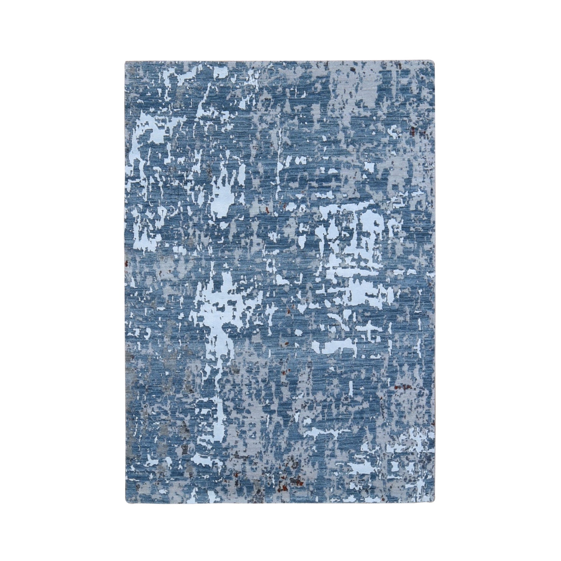 Hand Knotted Modern and Contemporary Area Rug > Design# CCSR59082 > Size: 4'-0" x 6'-0"