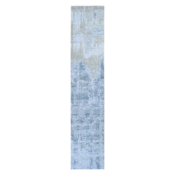 Hand Knotted Modern and Contemporary Runner > Design# CCSR59113 > Size: 2'-6" x 12'-4"