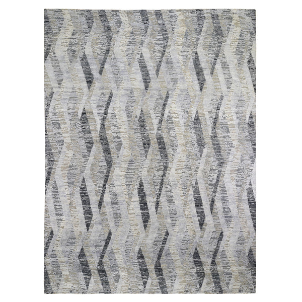 Hand Knotted Modern and Contemporary Area Rug > Design# CCSR59144 > Size: 9'-0" x 12'-0"