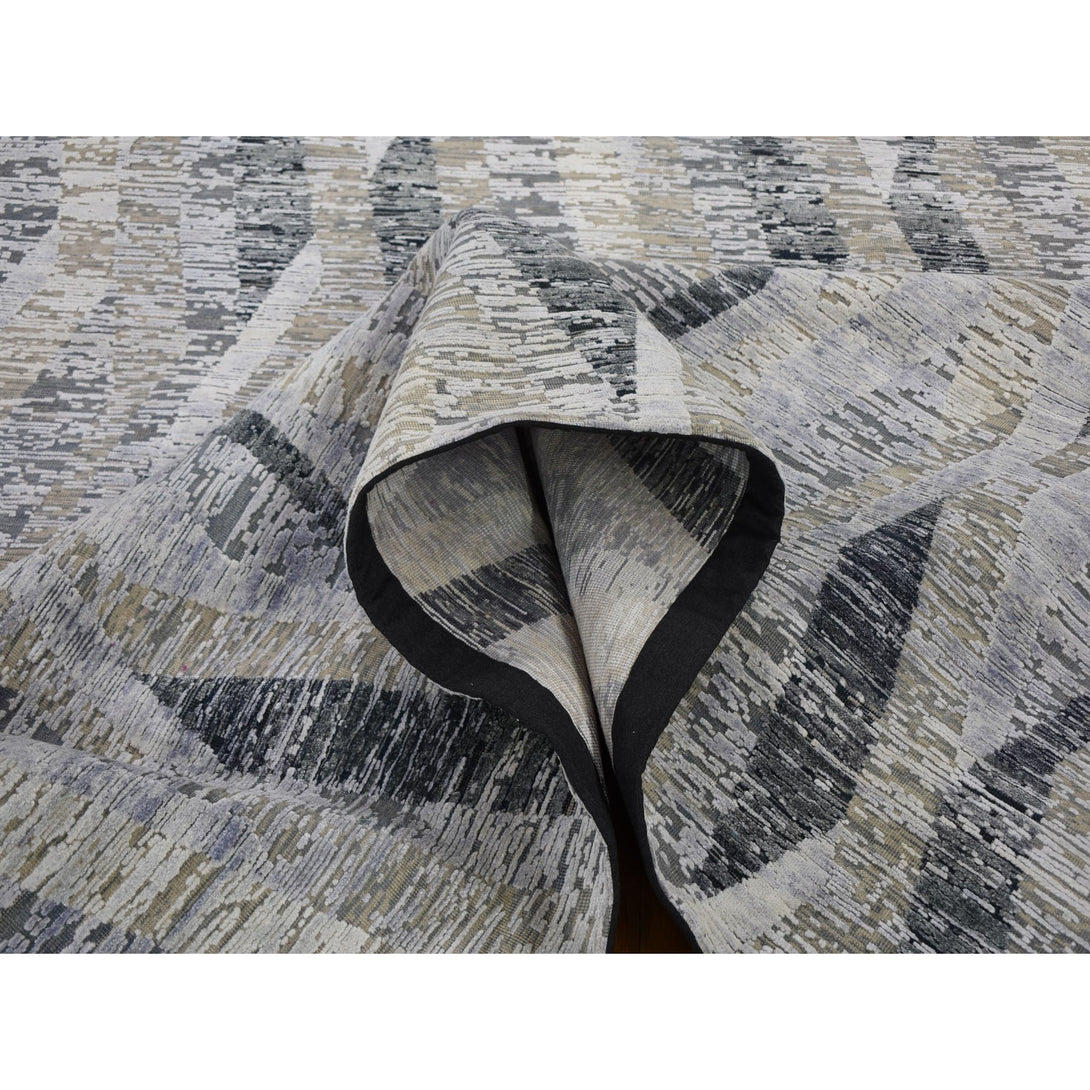 Hand Knotted Modern and Contemporary Area Rug > Design# CCSR59144 > Size: 9'-0" x 12'-0"