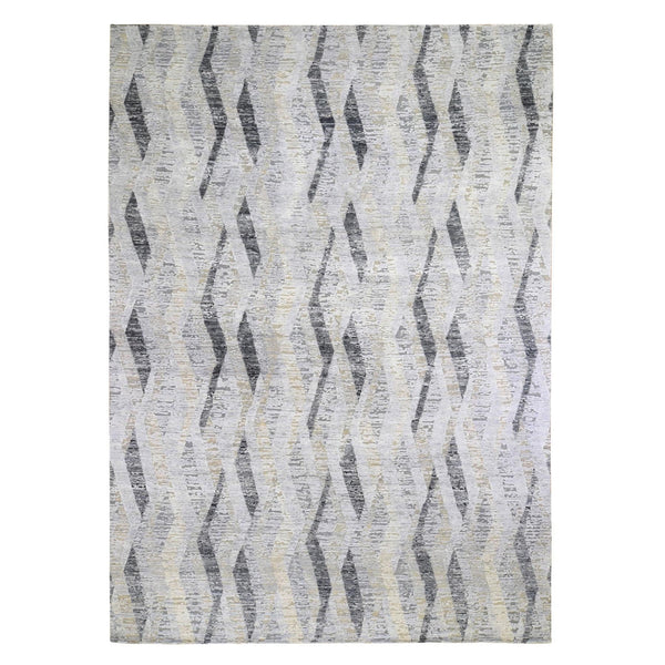 Hand Knotted Modern and Contemporary Area Rug > Design# CCSR59153 > Size: 10'-0" x 14'-0"