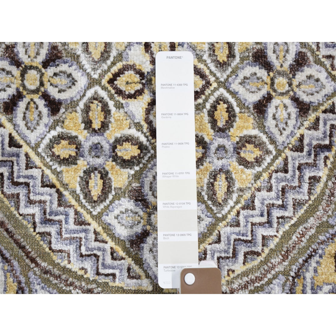 Hand Knotted Transitional Area Rug > Design# CCSR59154 > Size: 12'-0" x 15'-5"