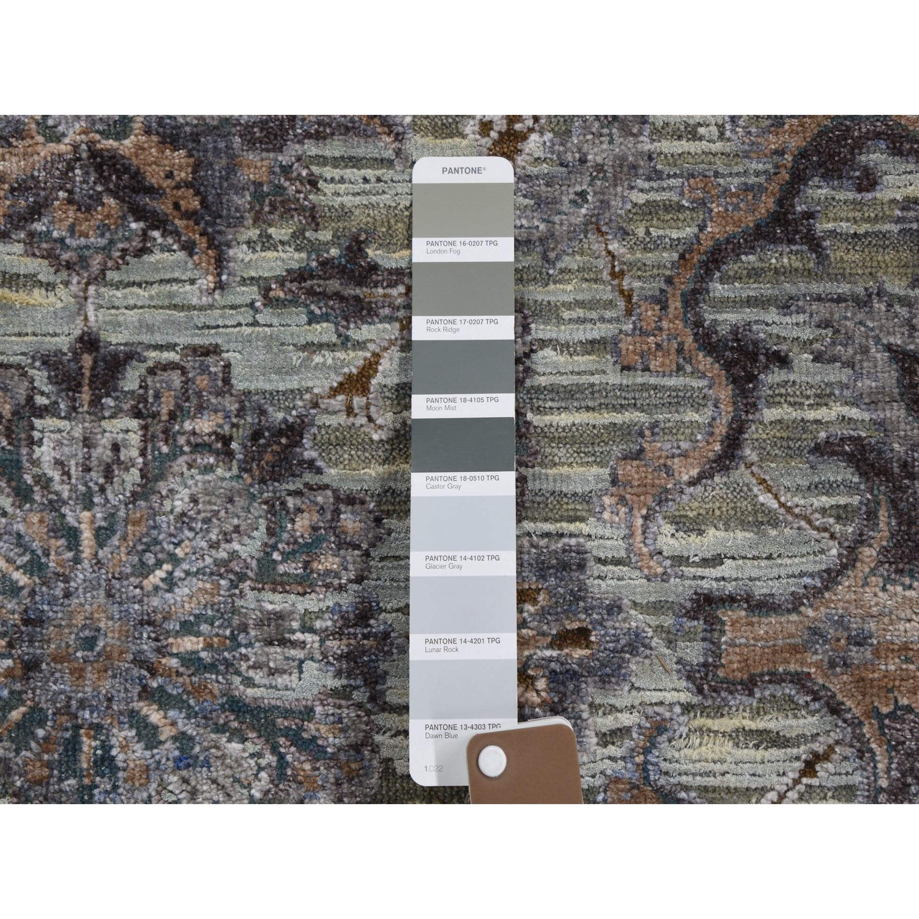 Hand Knotted Transitional Area Rug > Design# CCSR59164 > Size: 6'-0" x 9'-1"