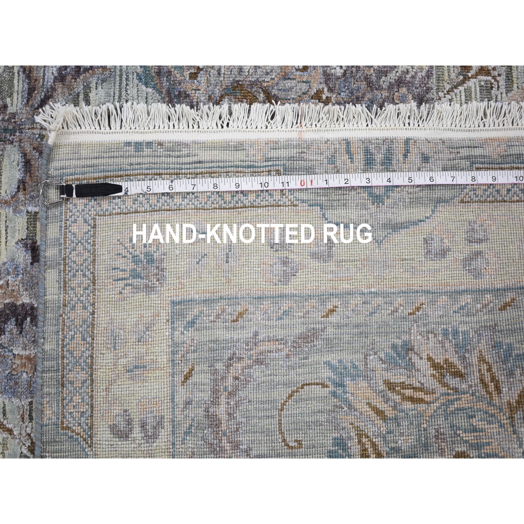 Hand Knotted Transitional Area Rug > Design# CCSR59164 > Size: 6'-0" x 9'-1"