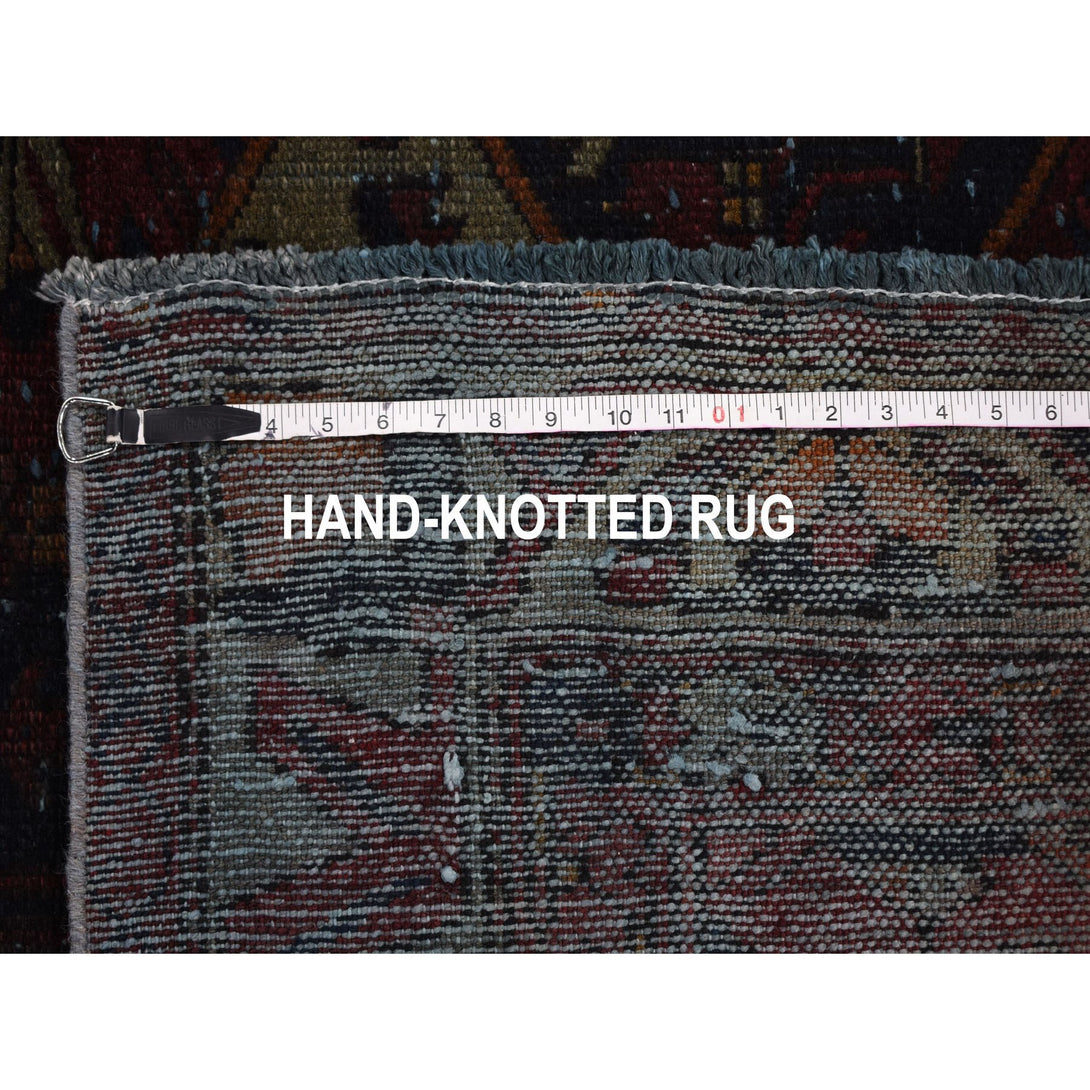 Hand Knotted Vintage Runner > Design# CCSR59187 > Size: 5'-0" x 9'-6"