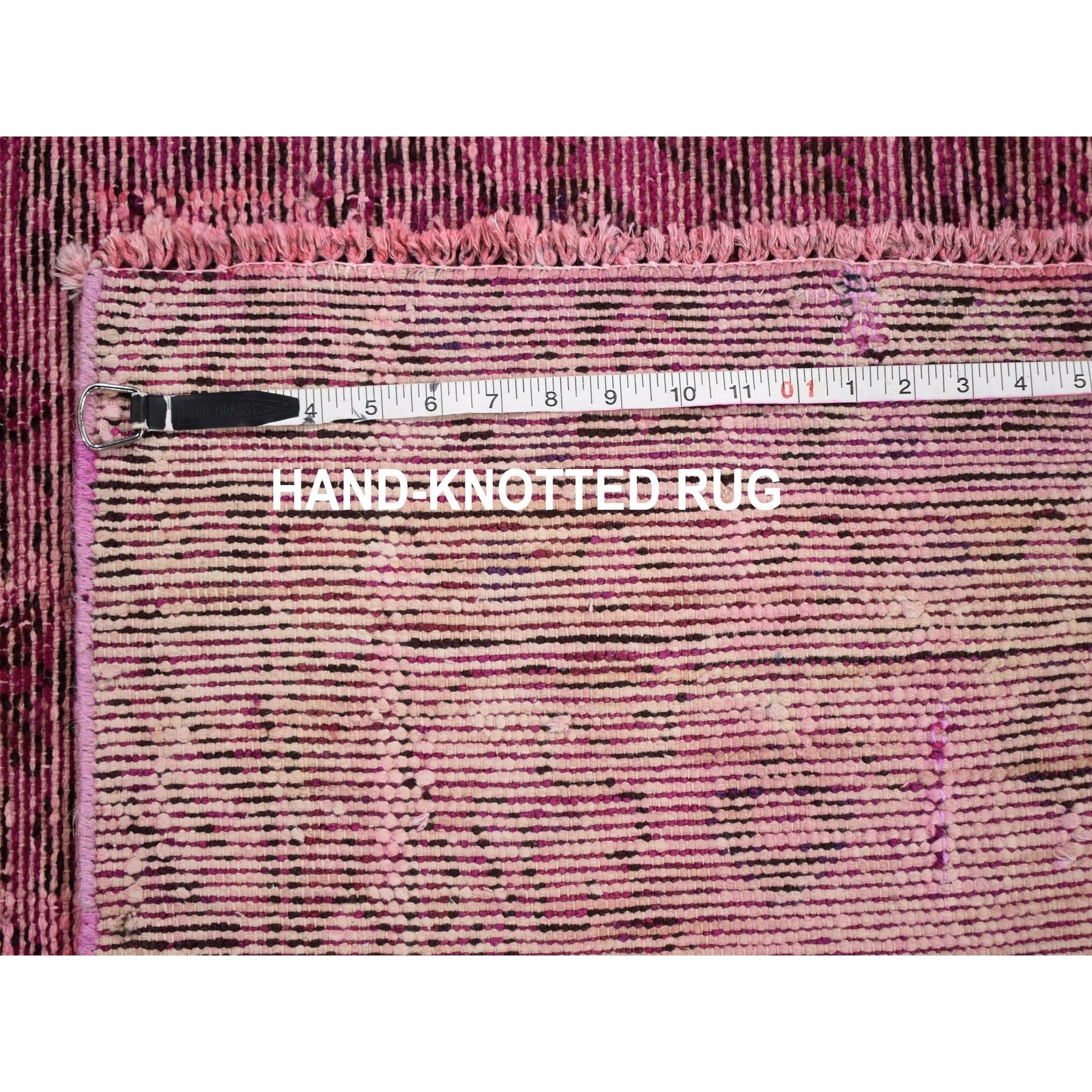 Hand Knotted Vintage Runner > Design# CCSR59198 > Size: 4'-7" x 9'-8"
