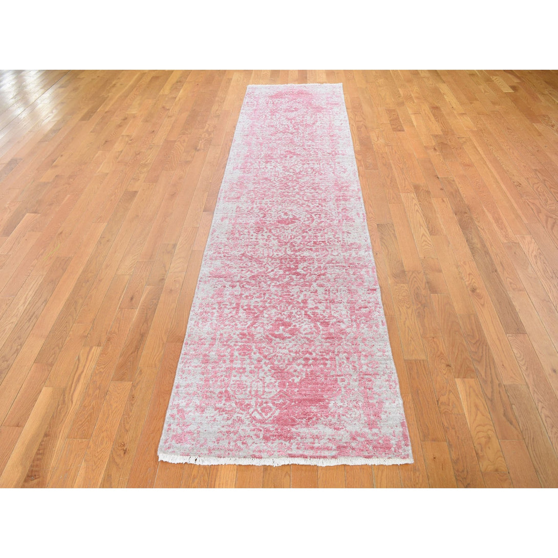 Hand Knotted Transitional Runner > Design# CCSR59204 > Size: 2'-8" x 11'-10"
