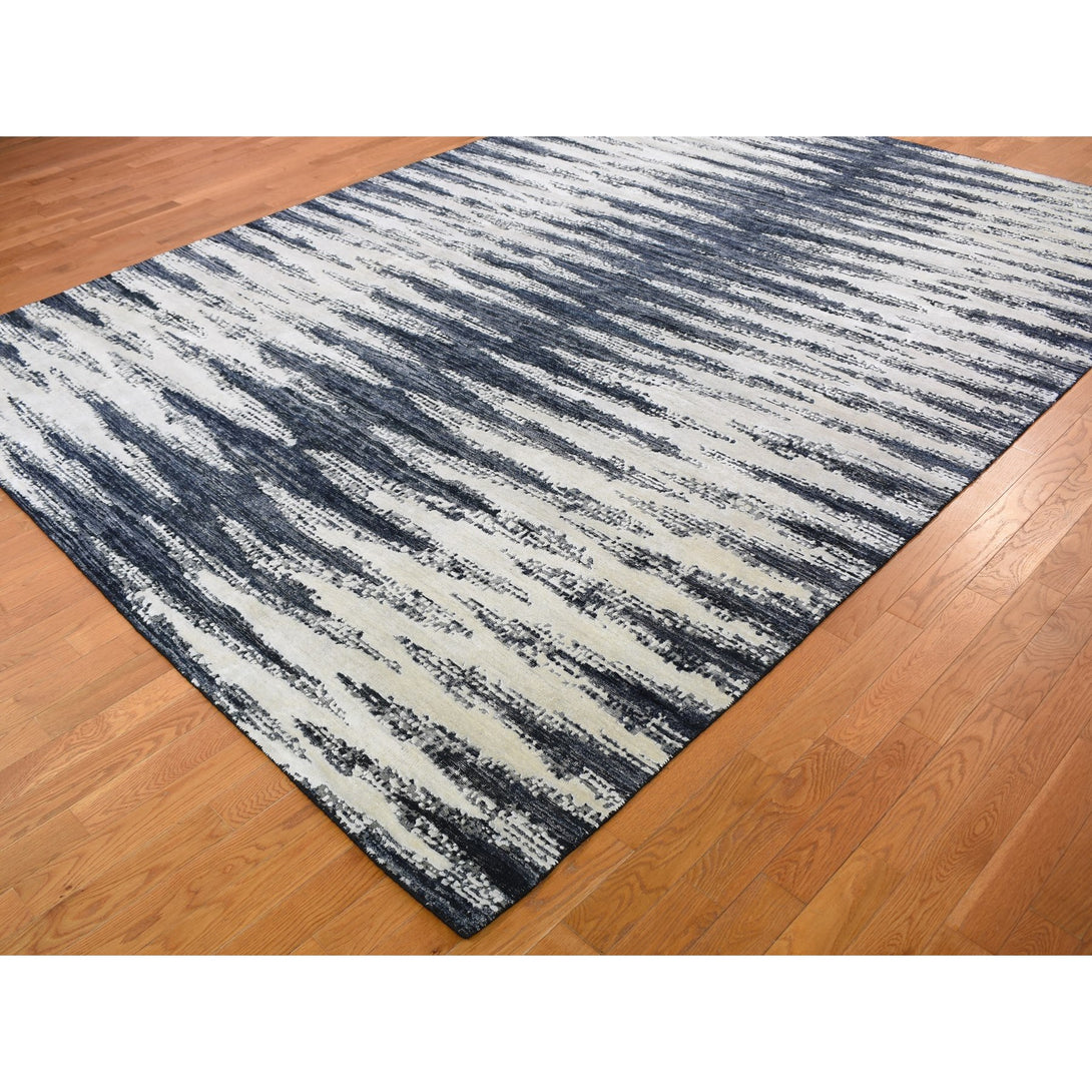 Hand Knotted Modern and Contemporary Area Rug > Design# CCSR59227 > Size: 8'-10" x 12'-2"