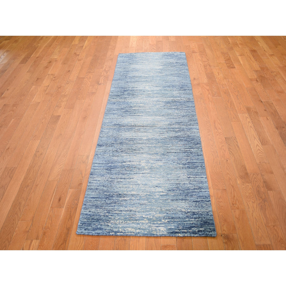Hand Knotted Modern and Contemporary Runner > Design# CCSR59236 > Size: 2'-6" x 8'-4"