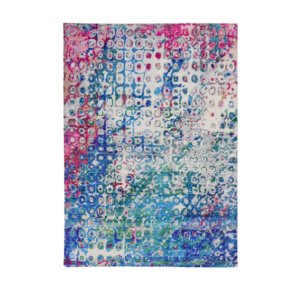 Hand Knotted Transitional Area Rug > Design# CCSR59244 > Size: 5'-0" x 7'-3"