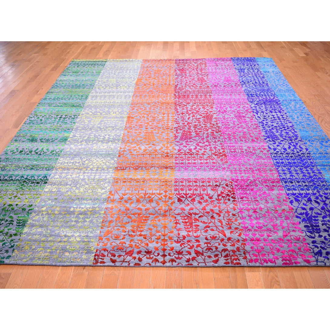 Hand Knotted Modern and Contemporary Area Rug > Design# CCSR59250 > Size: 9'-0" x 12'-1"