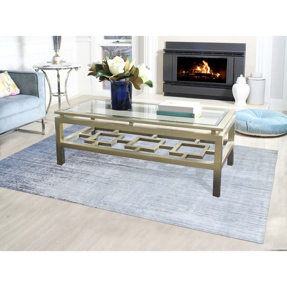 Hand Knotted Modern and Contemporary Area Rug > Design# CCSR59257 > Size: 6'-0" x 8'-10"