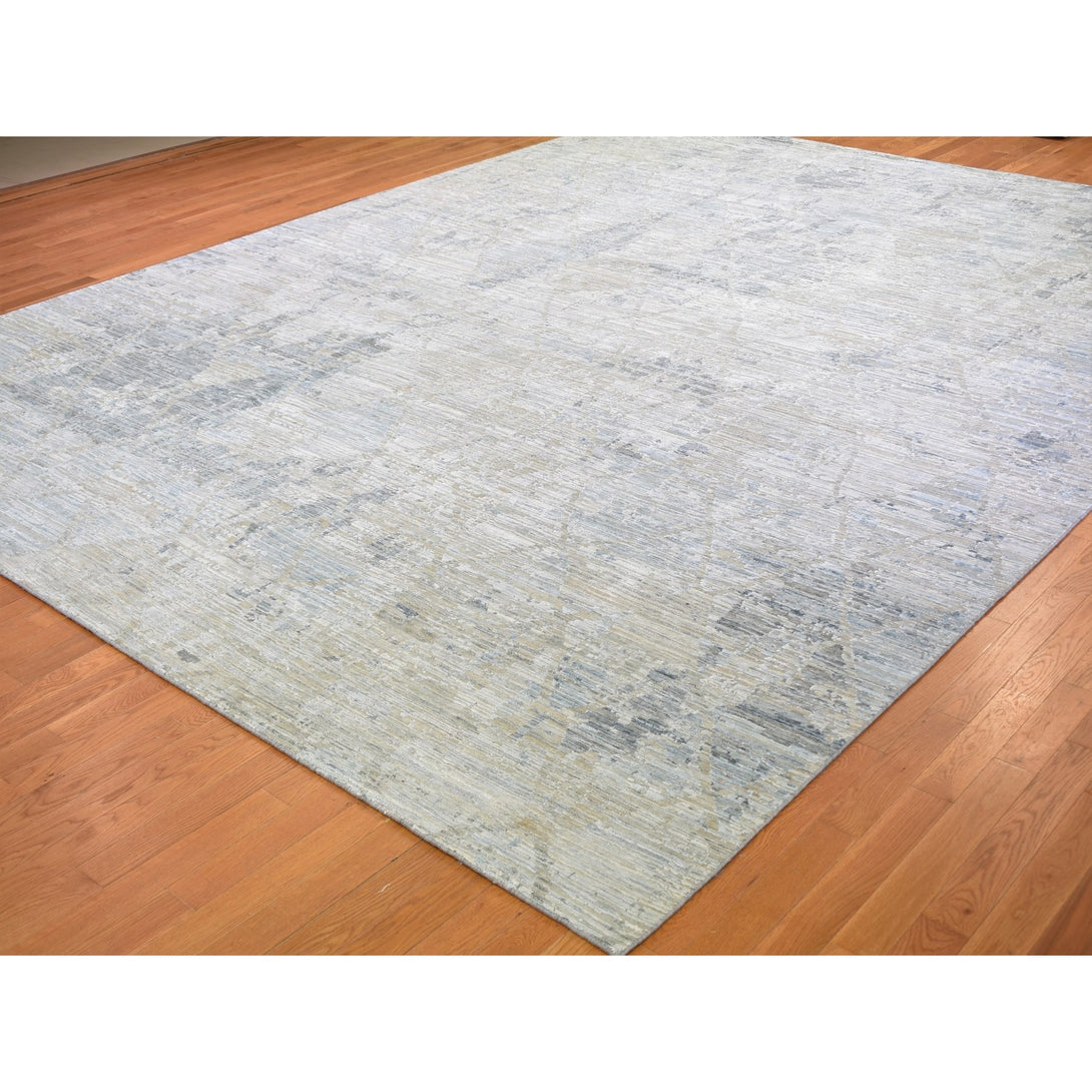 Hand Knotted Modern and Contemporary Area Rug > Design# CCSR59262 > Size: 12'-0" x 15'-1"