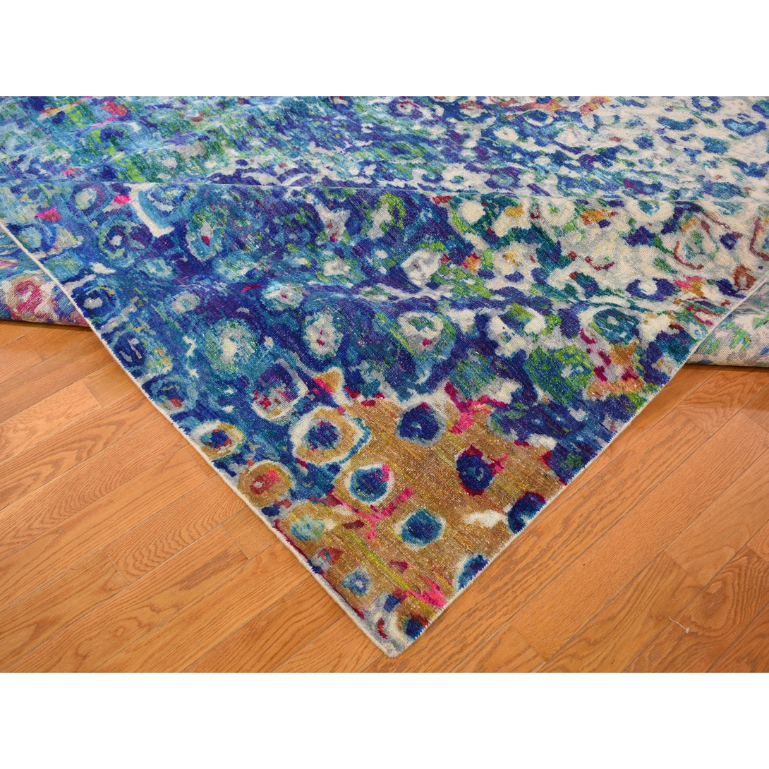Hand Knotted Transitional Area Rug > Design# CCSR59265 > Size: 11'-10" x 15'-0"