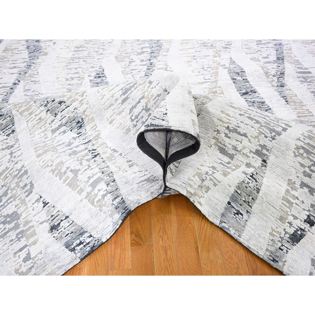 Hand Knotted Modern and Contemporary Area Rug > Design# CCSR59268 > Size: 11'-10" x 15'-2"